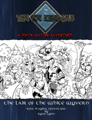 5E Lair Of The White Wyvern (Print) 1