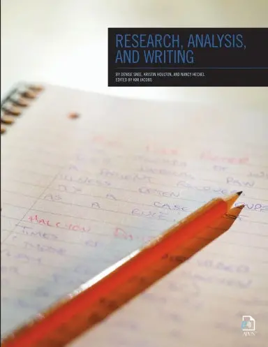 Research, Analysis, And Writing 1