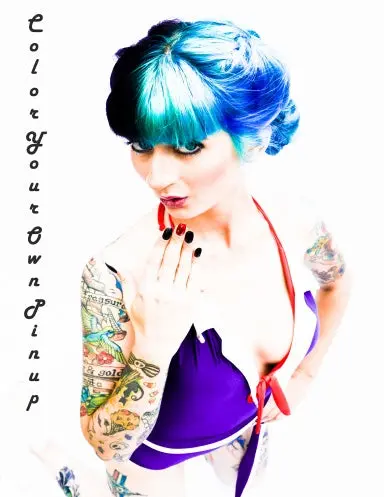 Color Your Own Pinup 1