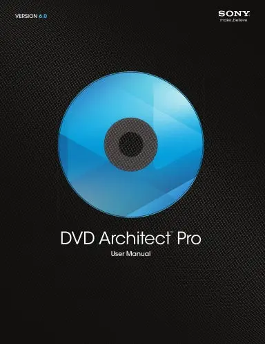 Dvd Architect Pro 6.0 User Manual 1