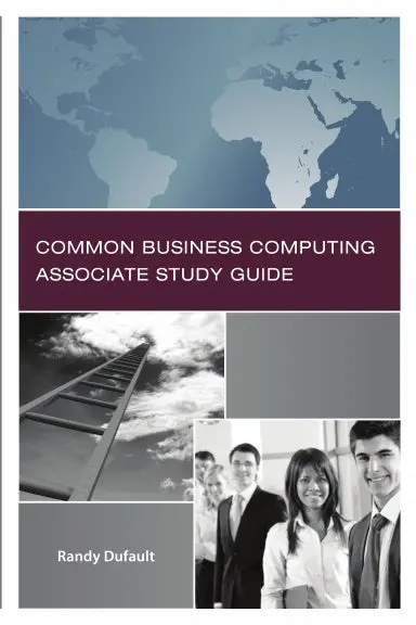 Common Business Computing Associate Study Guide 1