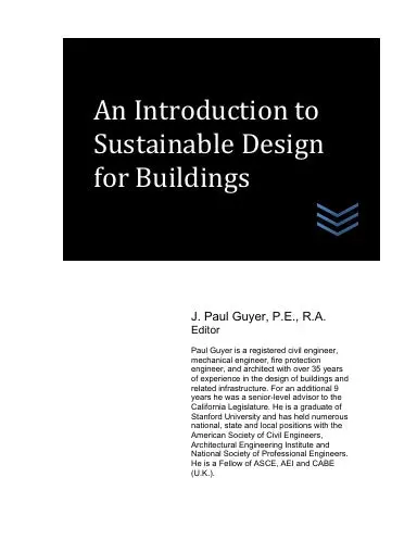 An Introduction To Sustainable Design For Buildings 1