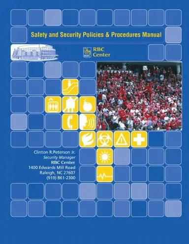 Rbc Center Safety & Security Policies And Procedures 1