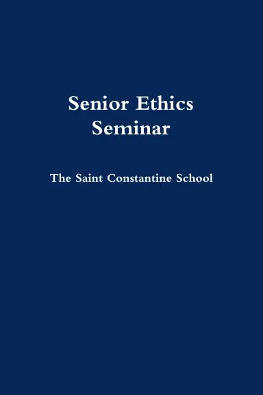 Senior Ethics Seminar 1