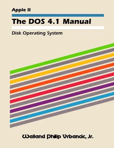 Dos 4.1 For The Apple Ii 1