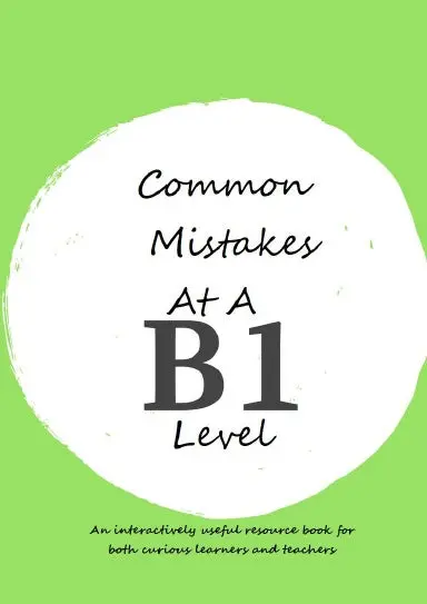 Common Mistakes At A B1 Level 1