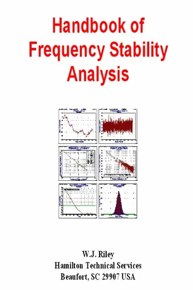 Handbook Of Frequency Stability Analysis 1
