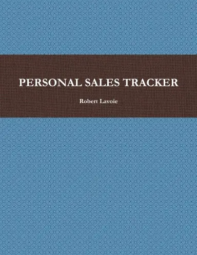 Personal Sales Tracker 1