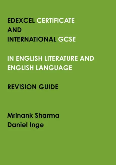 Edexcel Certificate In English Language And English Literature Revision Guide 1
