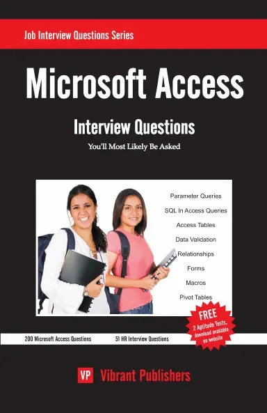 Microsoft Access Interview Questions You'll Most Likely Be Asked 1