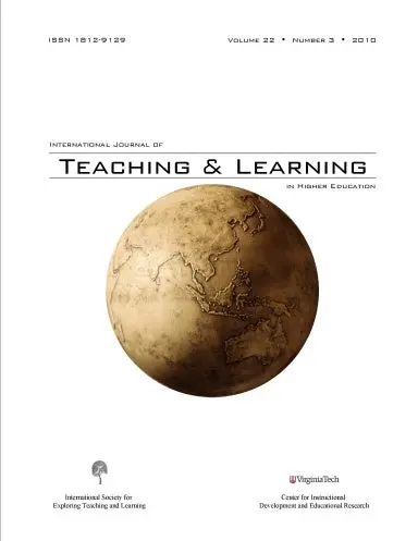 2010 ¥ 22(3) ¥ International Journal Of Teaching And Learning In Higher Education 1