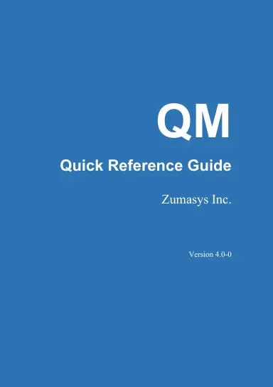 Qm Quick Reference Guide (Coil Bound) 1