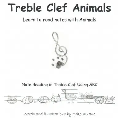 Treble Clef Animals - Note Reading In Treble Clef Using Abc 1