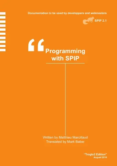 Programming With Spip 1