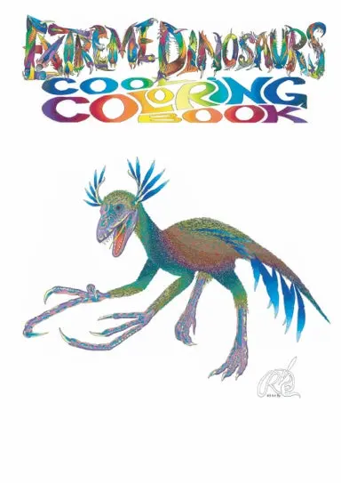 Extreme Dinosaur Coloring Book #9 1