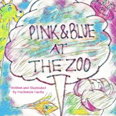 Pink & Blue At The Zoo 1