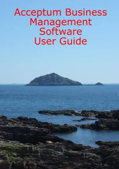 Acceptum Business Management Software User Guide 1