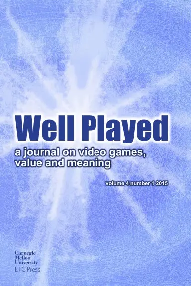 Well Played: Volume 4 Number 1 2015 1