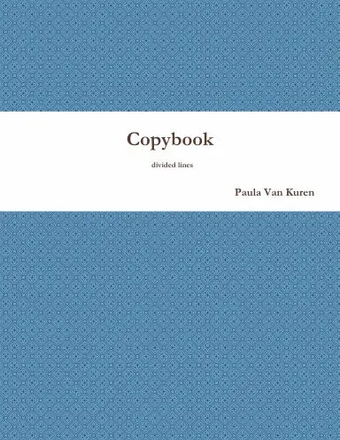 Copybook: Divided Lines 1
