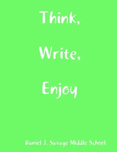 Think, Write, Enjoy 1