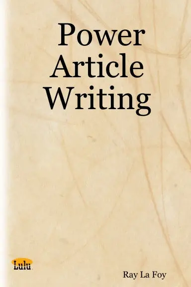 Power Article Writing 1