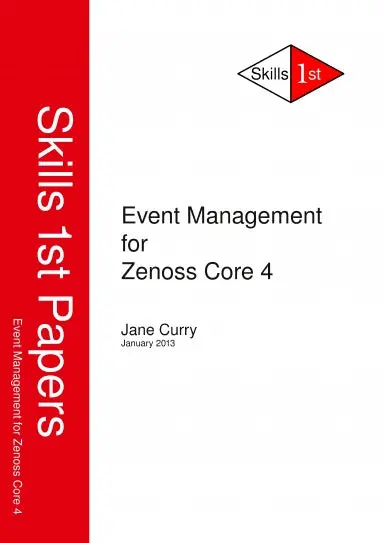 Event Management For Zenoss Core 4 1