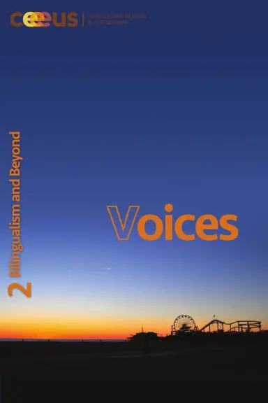 Voices (2) 2014: Bilinguilism And Beyond 1