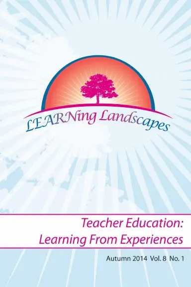 Learning Landscapes: Teacher Education 1