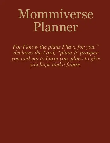 Mommiverse Planner 1