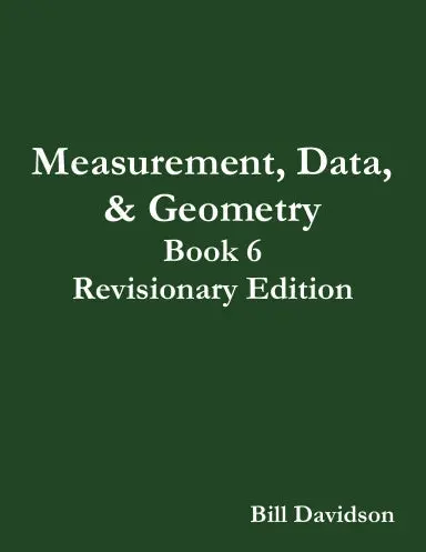 Book 6:  Measurement, Data, And Geometry 1