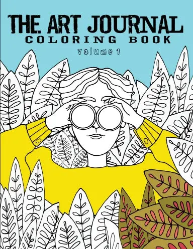 The Art Journal Coloring Book 1
