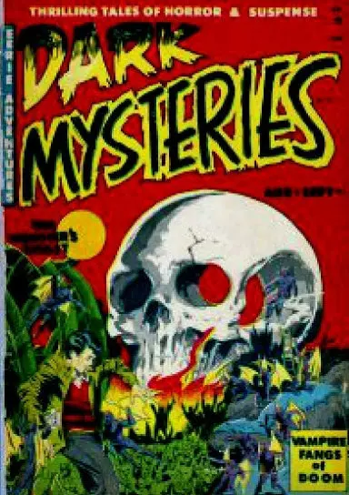Dark Mysteries Five Issue Jumbo Comic 1