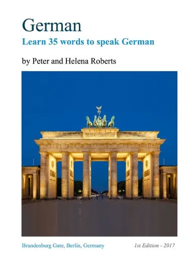 German - Learn 35 Words To Speak German 1