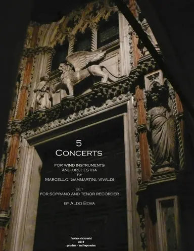 5 Italian Concerts Set For Soprano And Tenor Recorder 1
