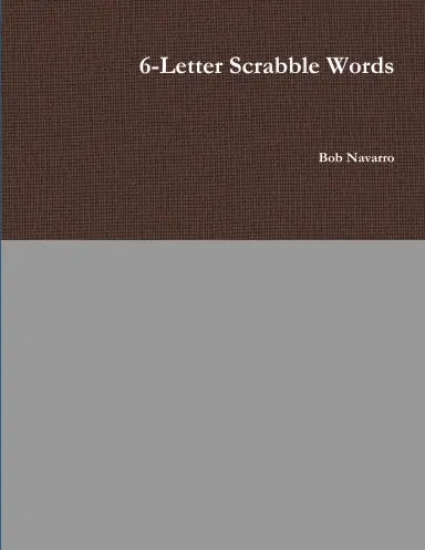 6-Letter Scrabble Words 1