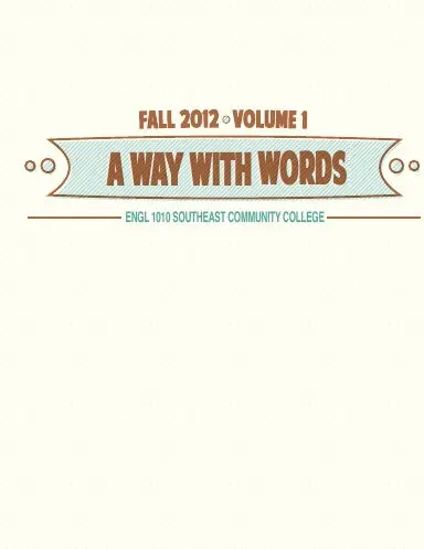 A Way With Words 2012-13 1