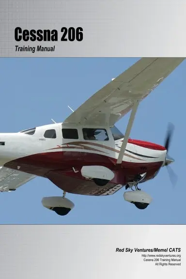 Cessna 206 Training Manual Coil Bound 6X9 1