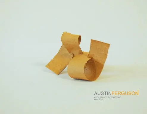 Arch 251 Design Portfolio Revised 1