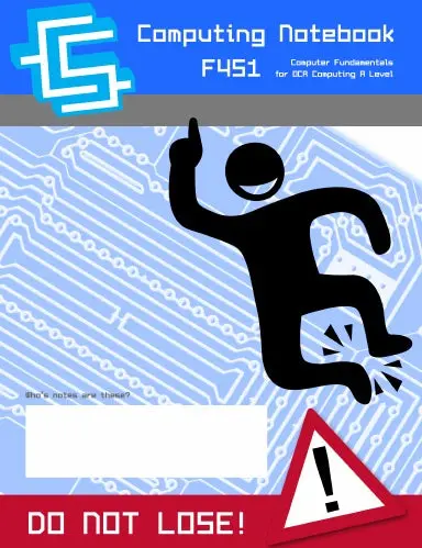 Computing Revision Notebook F451 For Ocr Computing A Level 1