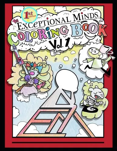 Exceptional Minds Coloring Book 1
