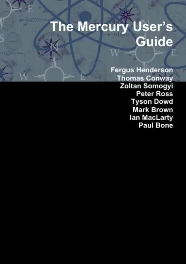 The Mercury Userõs Guide 1