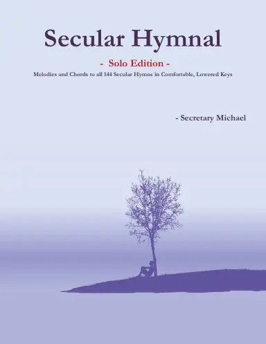 Secular Hymnal: Solo Edition 1