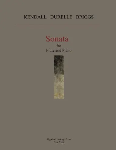 Sonata For Flute And Piano Flute Part 1
