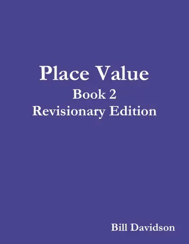Book 2:  Place Value 1