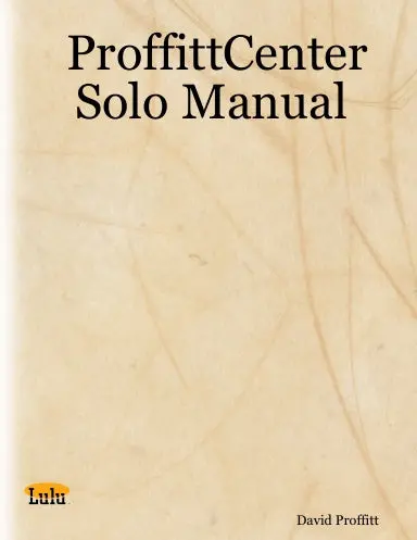 Proffittcenter Solo Manual 1