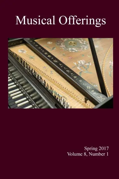 Musical Offerings, Volume 8, Number 1 1