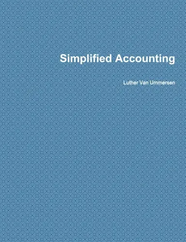 Simplified Accounting - Second Edition, July 2017 1