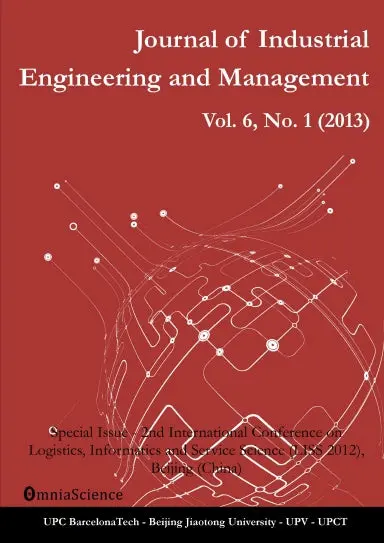 Journal Of Industrial Engineering And Management Vol.6, No.1 Special Issue (Spring) (2013) 1