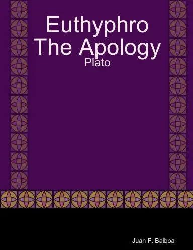 Euthyphro  The Apology 1