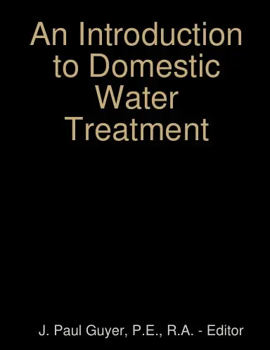 An Introduction To Domestic Water Treatment 1
